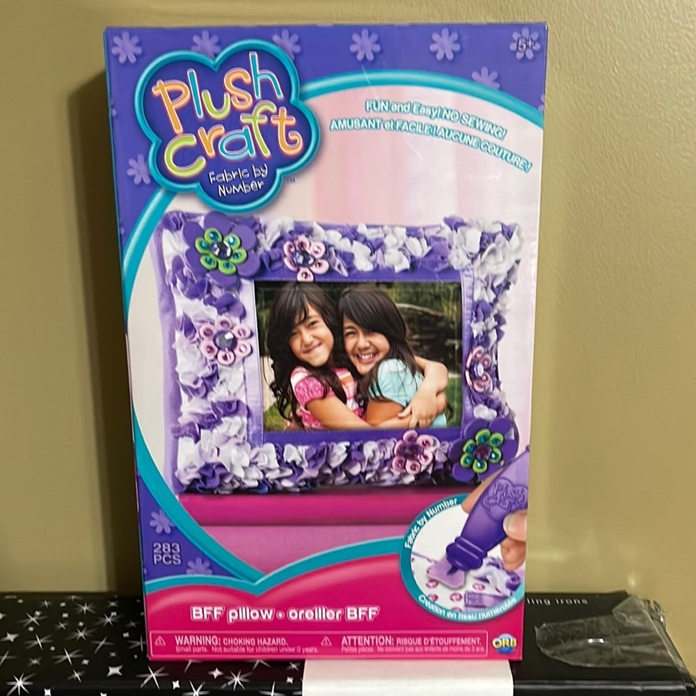 New Plush Craft BFF pillow